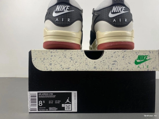  FQ7939-10 Air 4 Jordan Bone” Light “Black  RM 0401